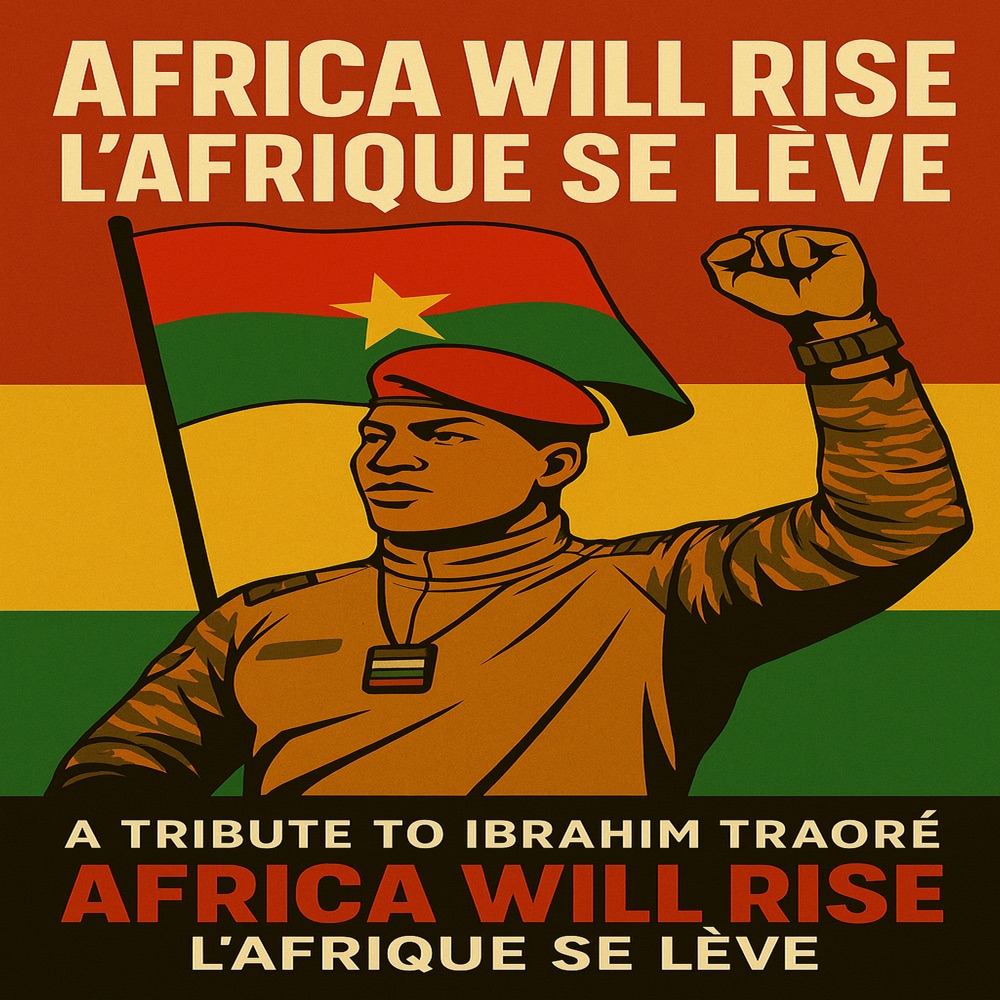 Africa Will Rise / Ibrahim Traoré — official cover artwork
