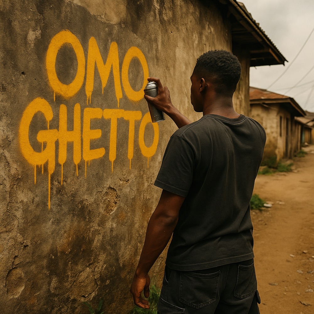 Omo Ghetto No Dey Fall (feat. Eniola Olayemi) — official cover artwork