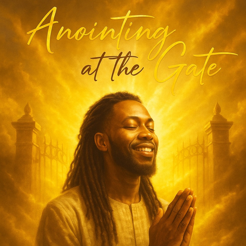 ANOINTING AT THE GATE — official cover artwork