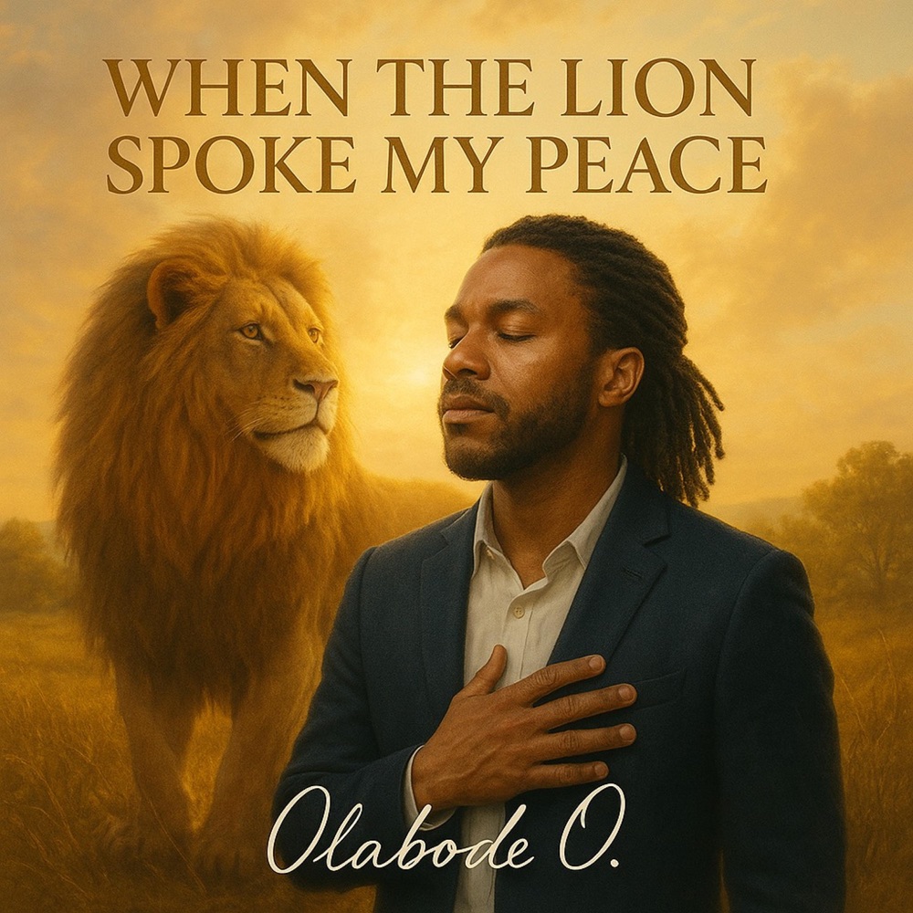 When The Lion Spoke My Peace — official cover artwork