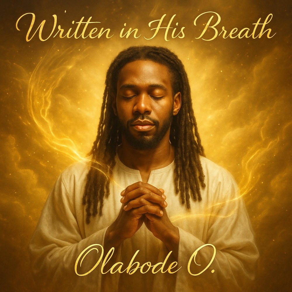 Written in His Breath — official cover artwork