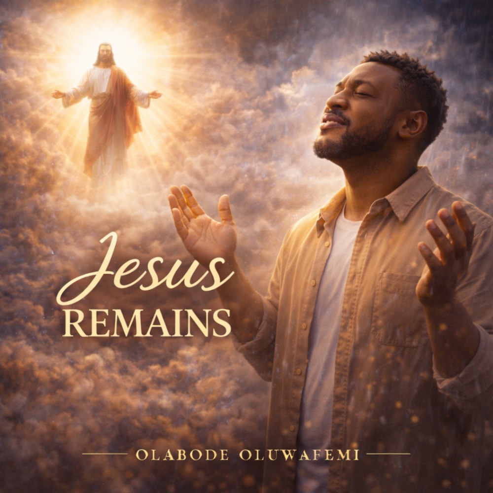 Jesus Remains (feat. Eniola Olayemi) — official cover artwork