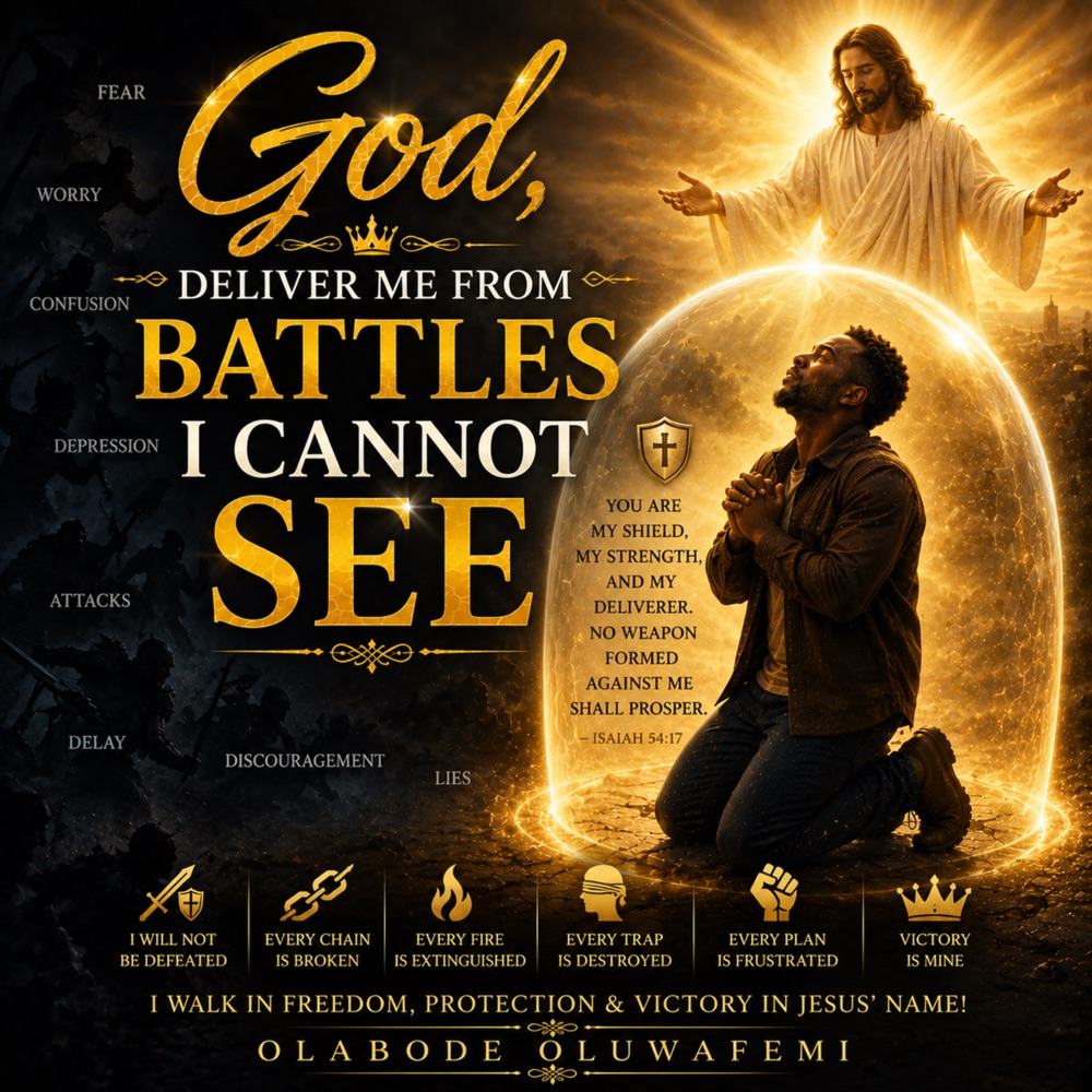 God, Deliver Me From Battles I Cannot See (feat. Eniola Olayemi) — cover
