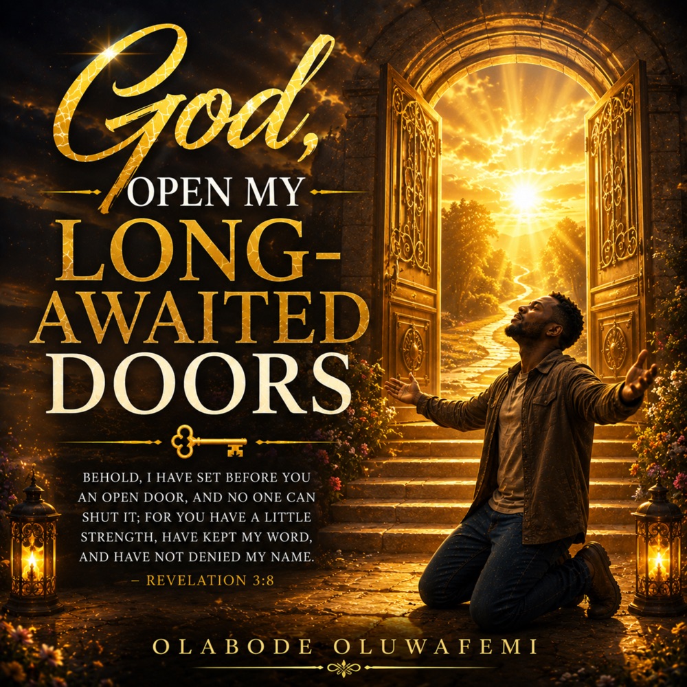 God, Open My Long-Awaited Doors (feat. Eniola Olayemi) — cover