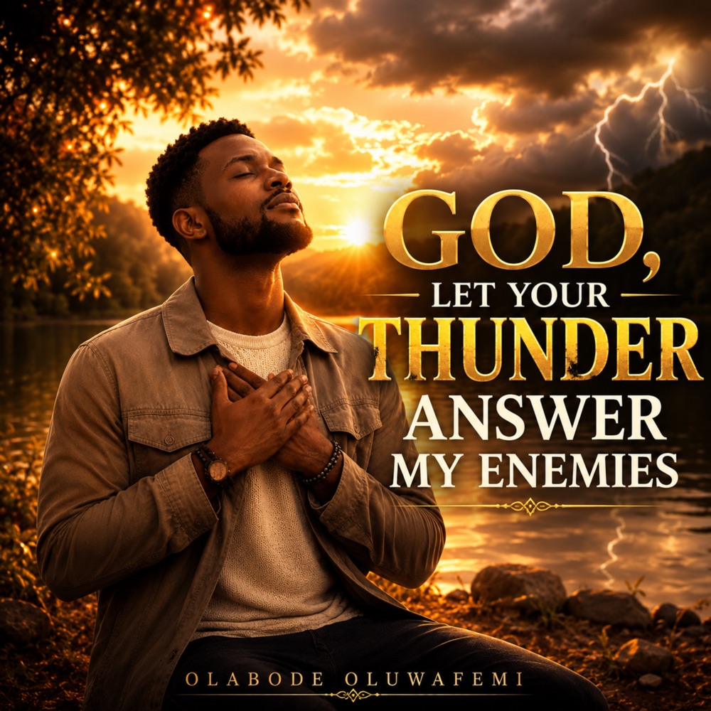 God, Let Your Thunder Answer My Enemies (feat. Eniola Olayemi) — cover